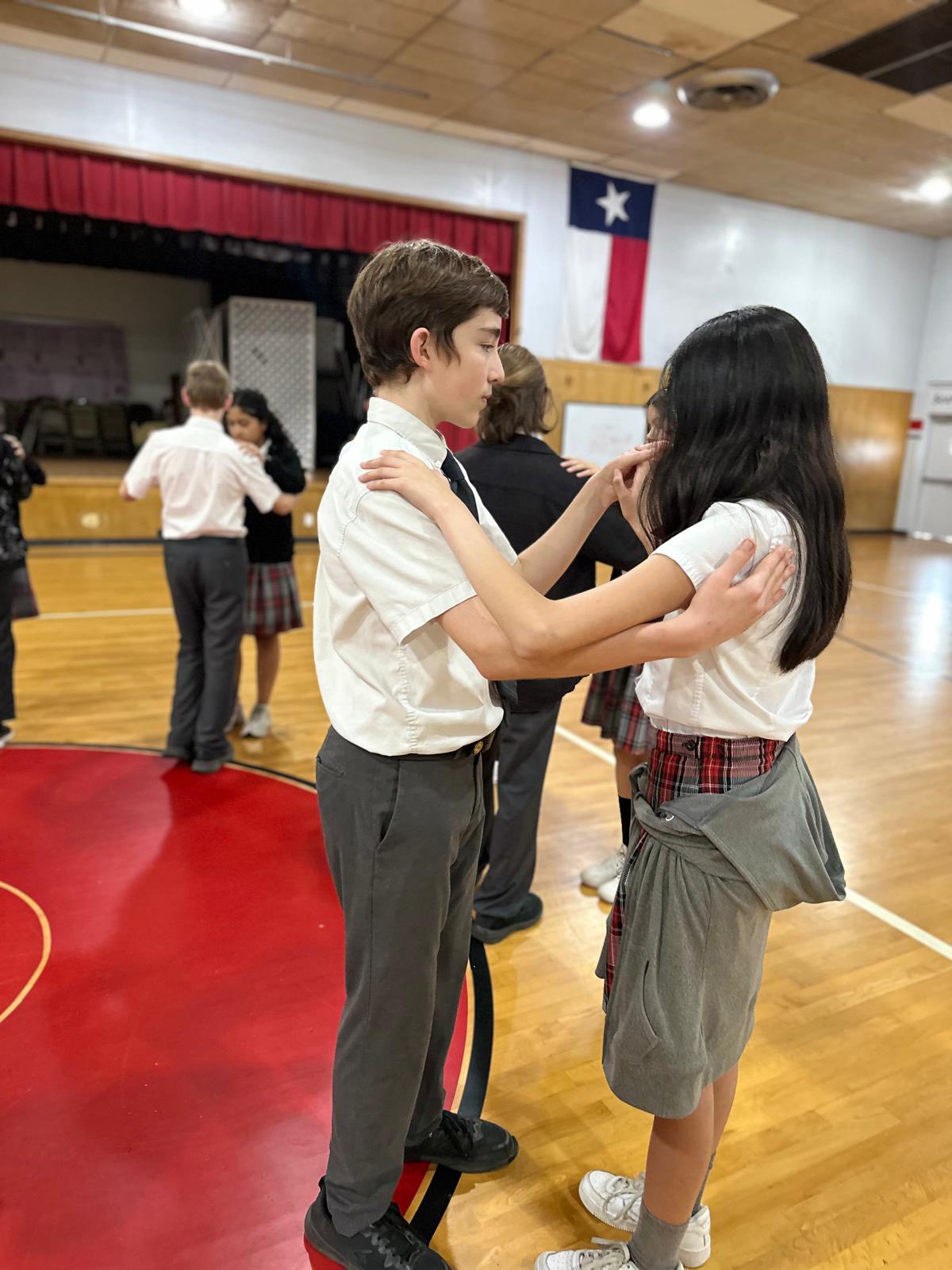 Dance to Success students in a residency